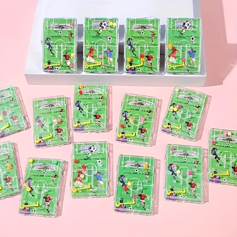 10/20/50PCS Football Maze Game Early Educational Toys for Football Theme Birthday Party Decor Girls Boys Favors Gifts