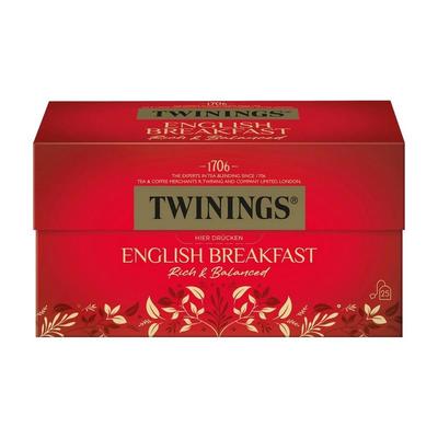Twinings English Breakfast Black Tea 25 Tea Bags