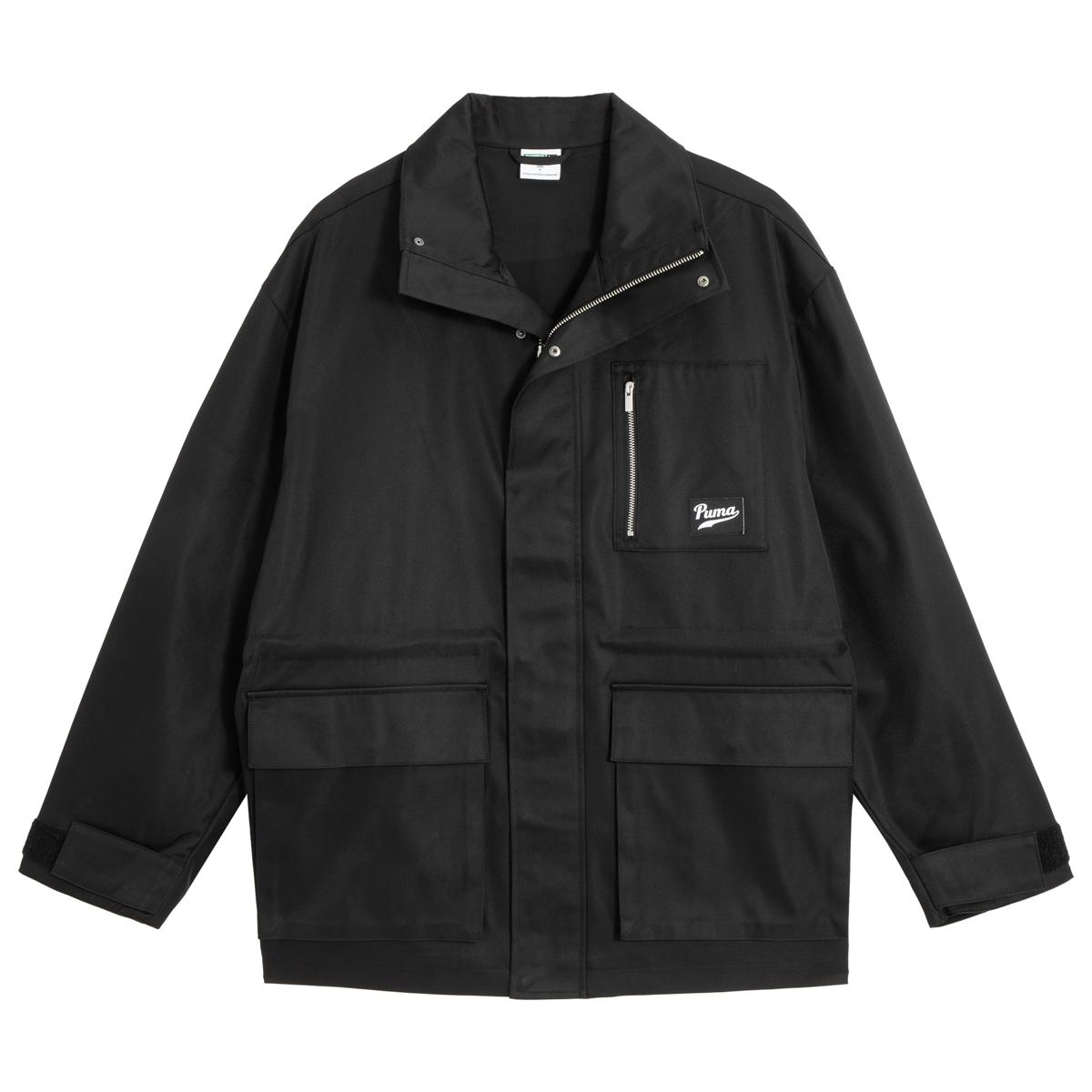 PUMA Men s Relaxed Fit Utility Workwear Jacket L