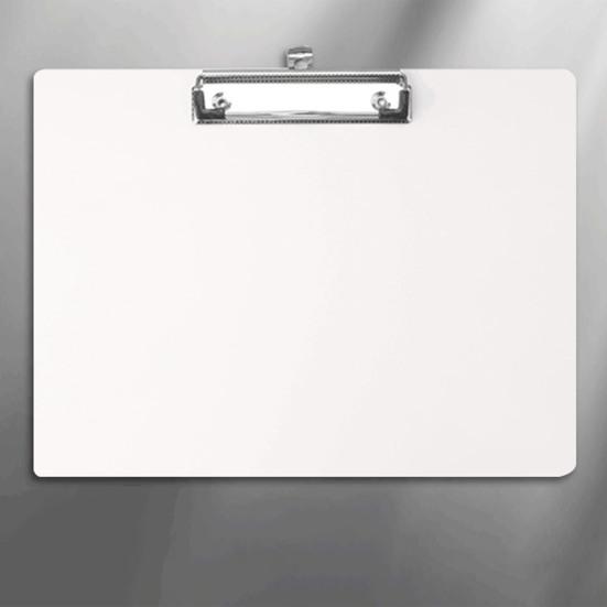 Office Clipboard A4 Letter Size Plastic Clipboard, Hard Board with Low Profile Stable Writing Surface Clip, Lightweight Solid Color for School
