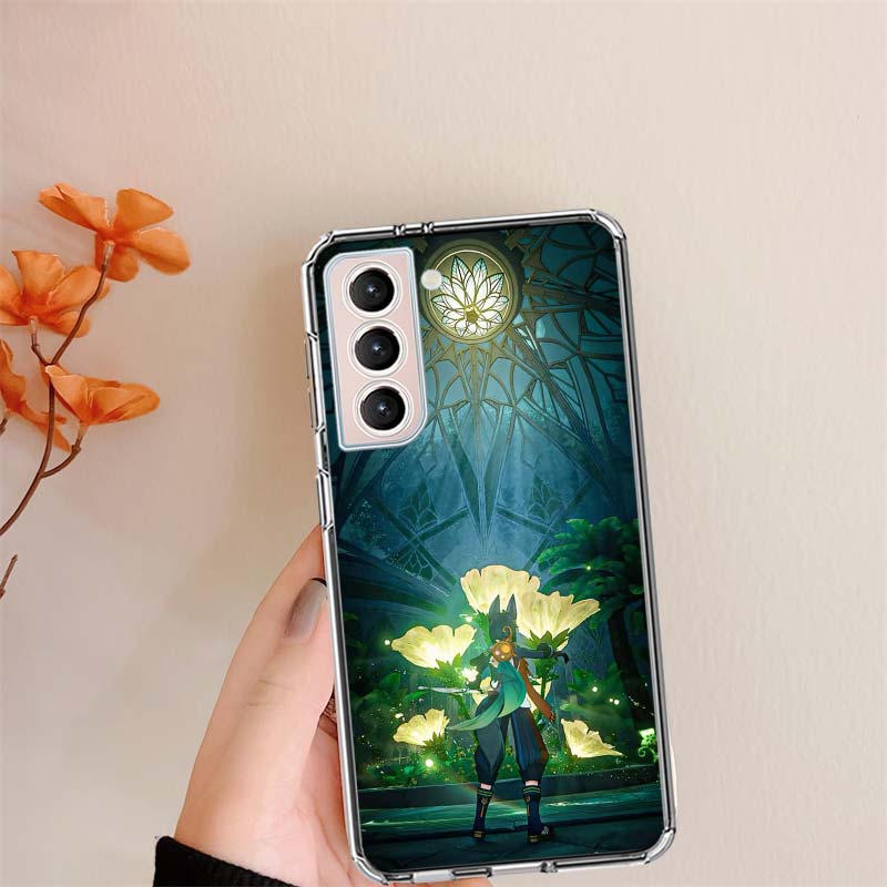 Genshin Impact Tighnari Clear Phone Cases for Samsung S26 Ultra Galaxy S25 Edge S24 S23 FE S21 Plus S20 S22 S10 Cover Patterned