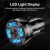 3a Qc3.0 4usb Car Lighter Charger 12-24v Car Quick Charger Adapter With Led Light For Iphone Car Phone Charger