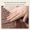 Double Color Jacquard Entrance Mat Non Slip Water Absorbent Anti Dirt Bathroom Rug Durable Washable Doormat for Home
