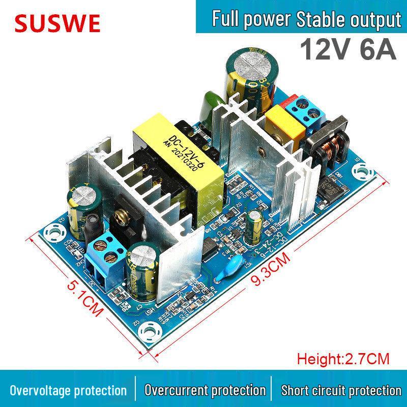 AC-zu-Multi-Spannungs-DC-Schaltnetzteilmodul (5V, 12V, 24V, 36V, 48V) mit eingebautem Schalter