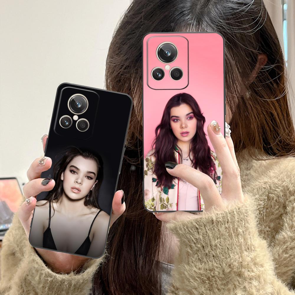 Hailee Steinfeld Matte TPU Mobile Phone Case for Realme GT 8 Neo Pro C75 73 71 C67 65 C55 53 C35 31 C20 15 Colorful Cover