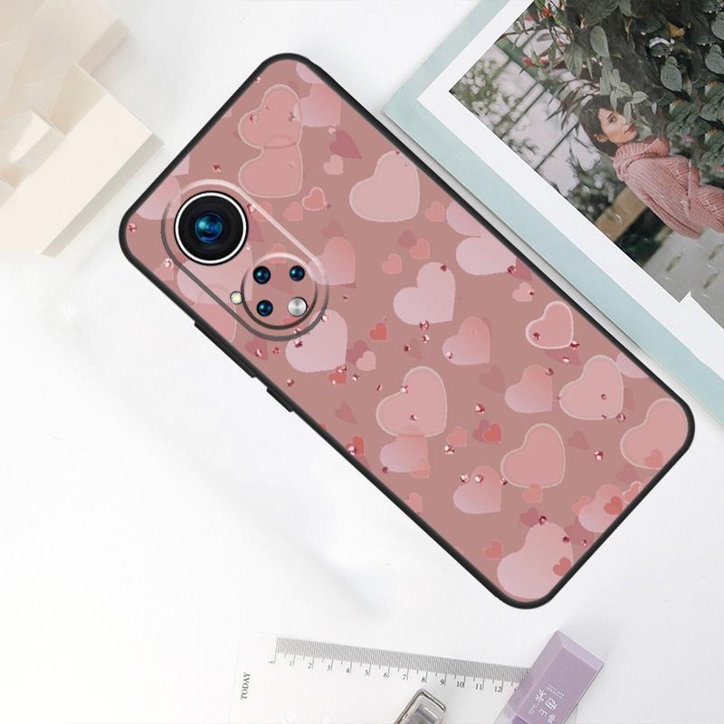 Love Rose Gold Style Case For Honor Magic 6 Pro 5 7 Lite Cover For Honor 400 200 50 70 90 X9 X8a X8b X9a X9b X9c