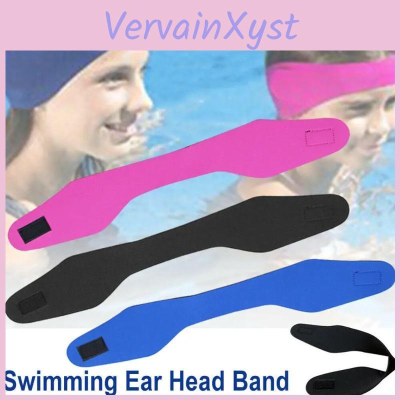 Adult Men Kids Adjustment Women Swimming Bathing Yoga Waterproof Ear Hair Band Headband Protector Watersport Neoprene Headband