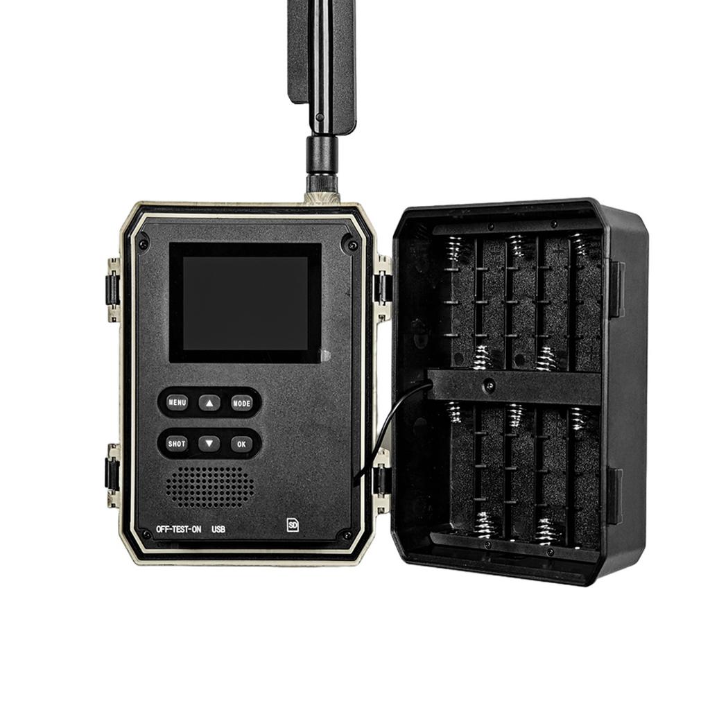 4G Wildlife Camera 8K 60MP IP66 Rainproof Night Viewing Real-time for Home Security