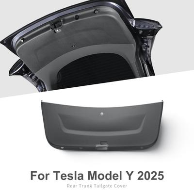 Dla Tesli Model Y Juniper/Launch 2025 Mata Ochronna Klapy Bagażnika Samochodu Mata Ochronna Przeciwzabrudzeniowa Bagażnika TPE Akcesoria Wnętrza