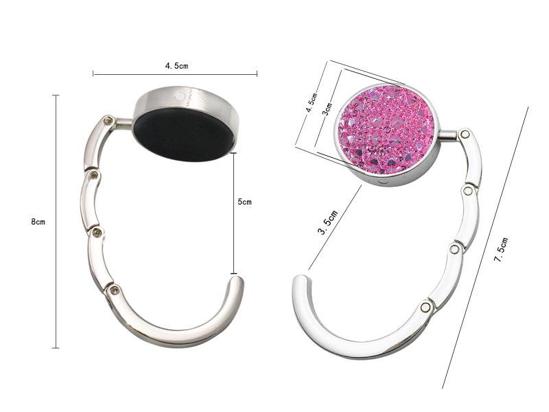 Portable Traceless Baby's Breath Metal Table Bag Hanger
