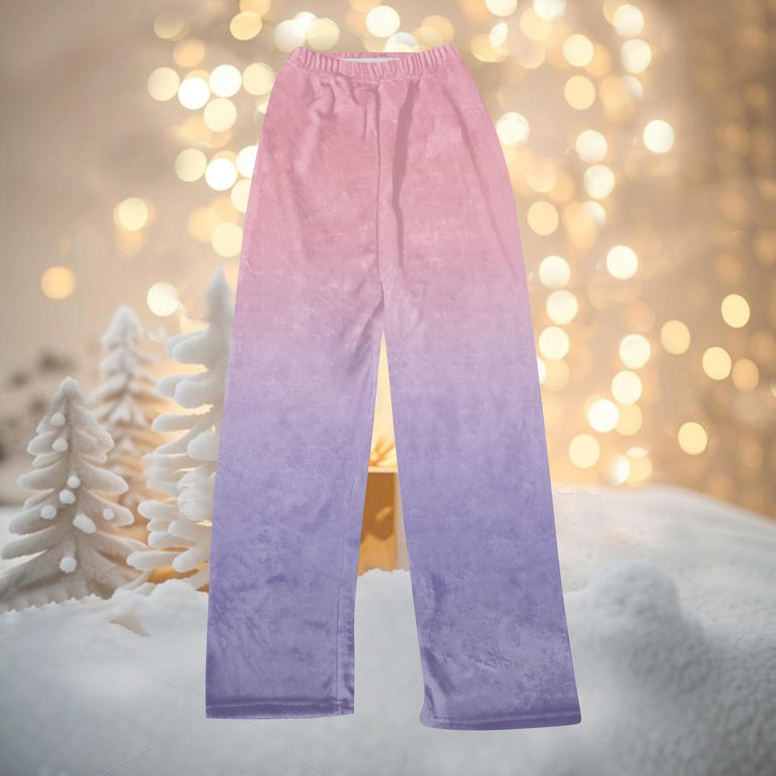 

Женские зимние брюки, длинные брюки, принтованные брюки XL