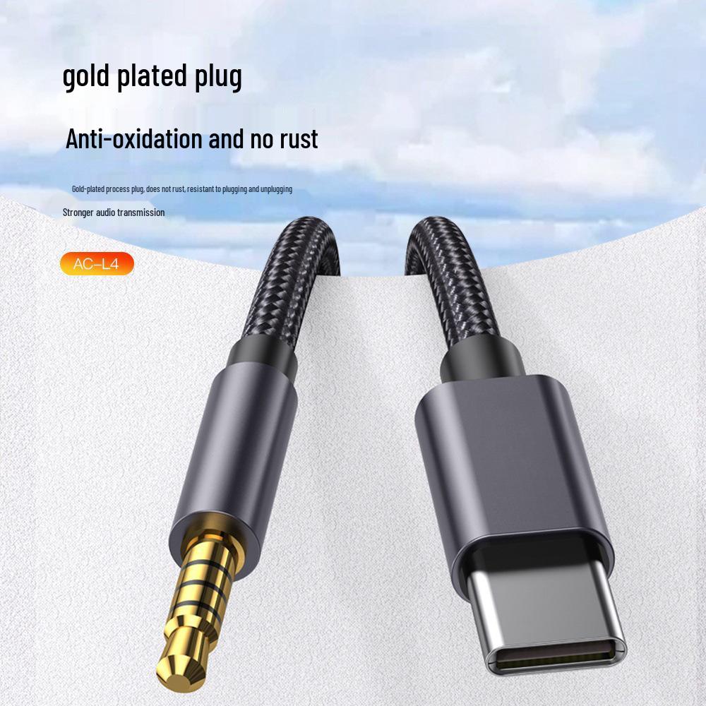3.5mm to USB-C Audio Converter Cable for Headphones and Speakers