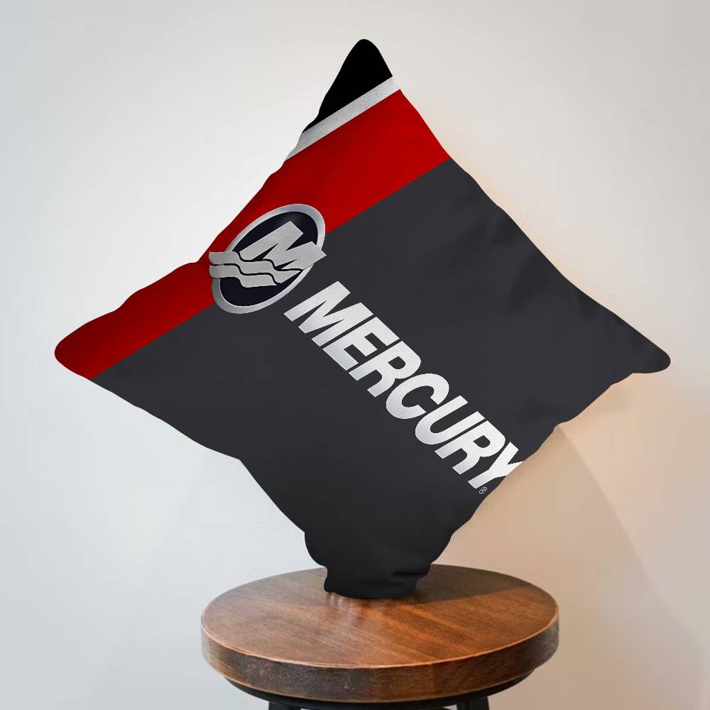 M-Mercurys Racing Pillow Gift Home Office Decoration Pillow Bedroom Sofa Car Cushion Coverpillow Case