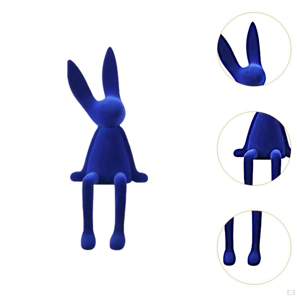 Figurine Iepuraș pentru Expunere Sculptură Animal Raft Birou