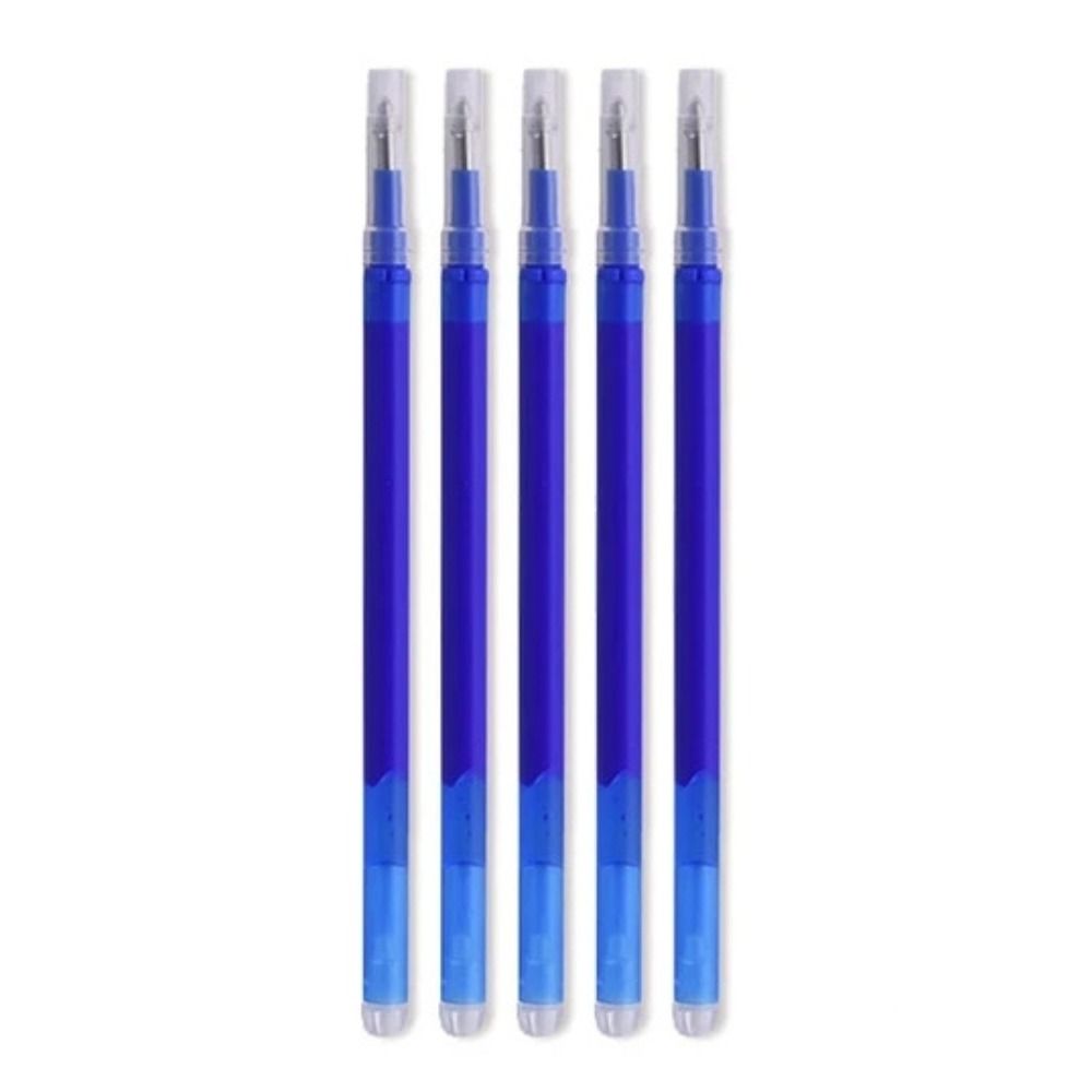 Glatt Skriving Utslettbar Refillstift 0,7 mm 0,5 mm Gelpennrefill Utslettbar Pennrefill Skrivesaker