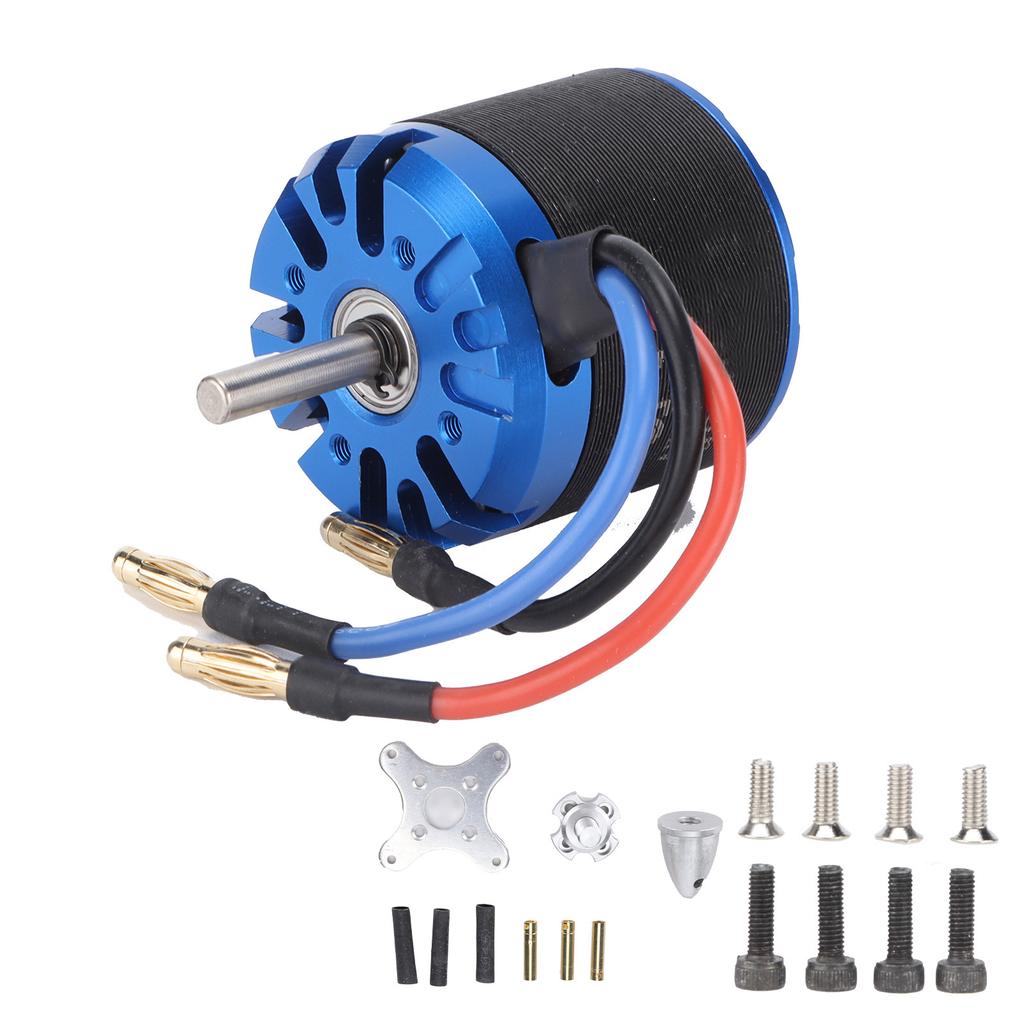 RC 4250 800KV 1250W Brushless Motor with 4.0mm Banana Plug for RC Aircraft Plane Upgrade Parts