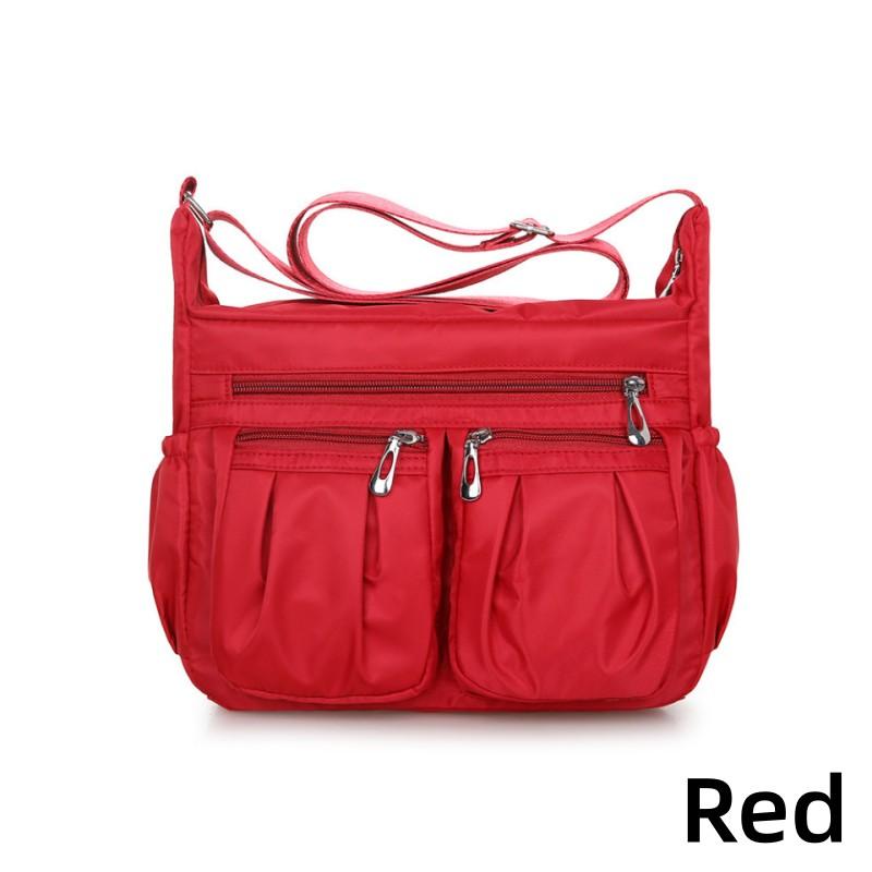 Casual Women Shoulder Messenger Bag Oxford Waterproof Zipper Handbags Package Female Large Capacity Travel Crossbody Bag