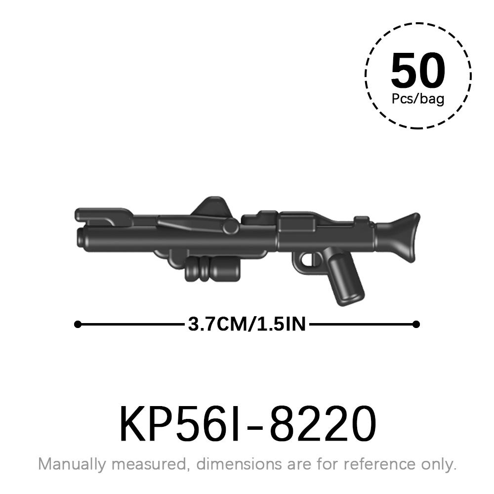 50pcs/lot Military Weapons Set SWAT WW2 Action Figures Parts MOC Bricks Star WW2 Corps Gun Accessories Building Blocks Kids Toys