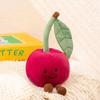 Latest Fun and Delicious Cherry Fruit Doll Kawaii Stuffed Plush Toy Doll Cartoon Anime Cute Gift for Children's Birthday