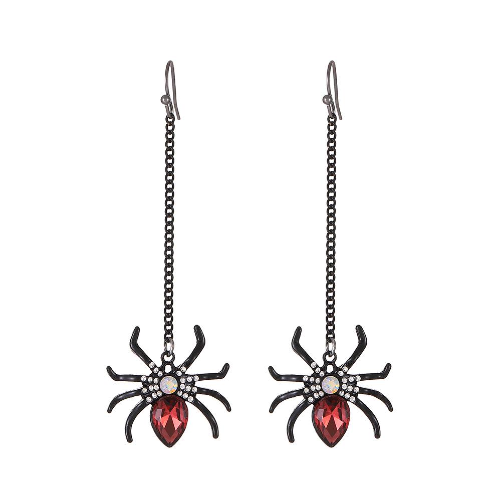 

Womens Halloween Earrings: Funny Little Devil, Bat, Spider, and Pumpkin Designs