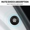 For VW 1/2/4Pcs Car Door Absorber Shockproof Anti Noise Pad Buffer Gasket For VW GTI Polo Golf Passat Tiguan Arteon Touareg Taigo Caddy