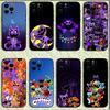 Roztomilý kryt na telefon C-Catnap a D-Dogday Pro iPhone 16,15,14,13,12,11,Pro,X,XS,Max,XR,Plus,Mini Měkký černý kryt