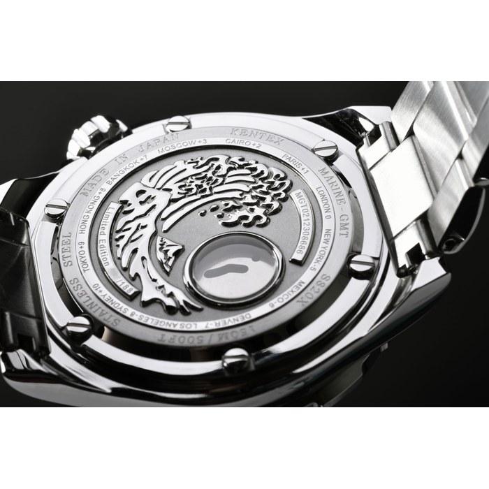 [Kentex] Marine GMT Automatic Mechanical Watch Limited Edition 188 S820X-02 Blue