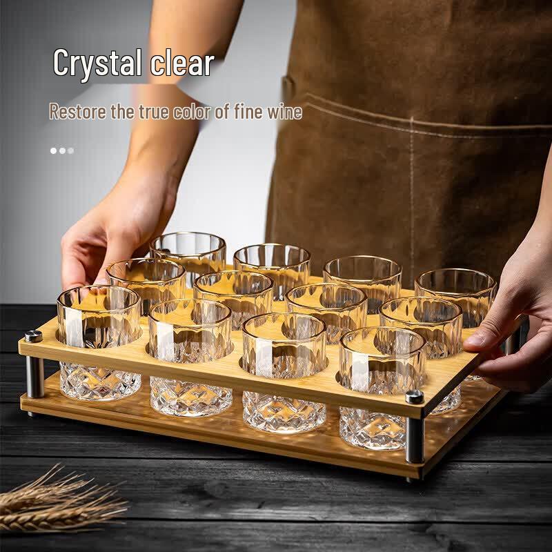 Youluo Premium Handmade Baijiu Glass Set with Decanter