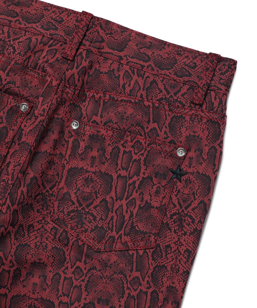 CAVISH Python Bootscut Pants Red(Cv2Dffpa08A)