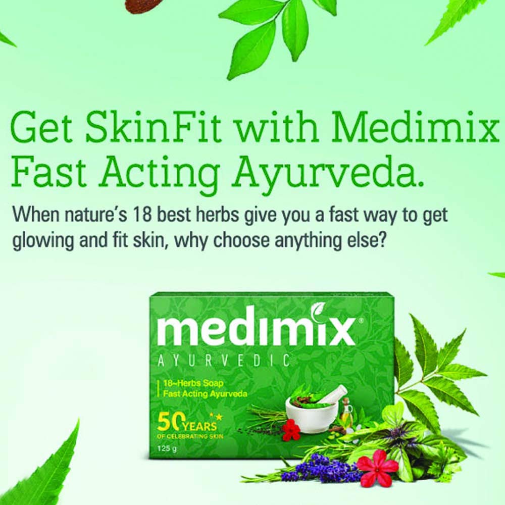 Medimix Echte ayurvedische Seife 125g (3er-Pack)