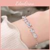 Zircon Wisteria Elegant Bracelet For Women Delicate And Luxurious Floral Design