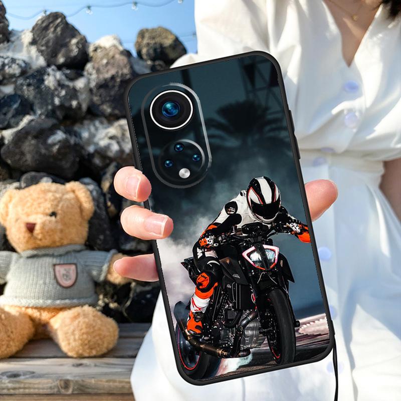 Moto Cross Motorcycle Sports Phone Case For Honor 90 Lite 50 70 Magic 5 6 Pro X6 X7 X8 X9 X6a X7a X8a X9a X9b X8b Cover