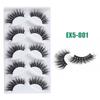5 Pairs Of High-Quality Imitation Eyelashes Are Messy And Curled To Simulate Daily False Eyelashes