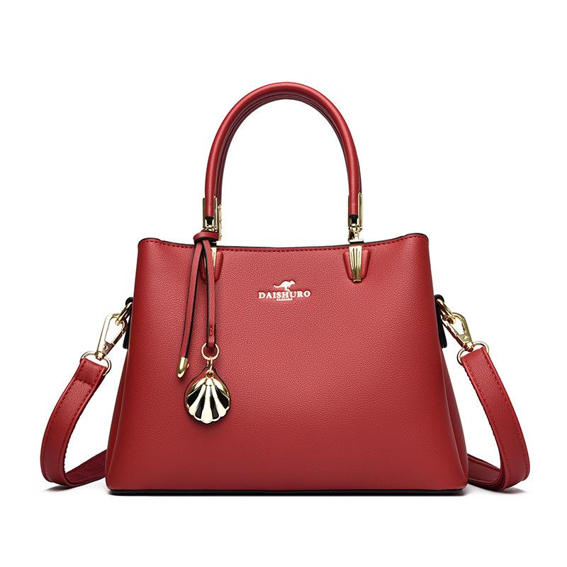 Mom's Large-capacity Handbag for Ladies, Crossbody Single-shoulder Bag