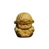Woodcarving Monkey Mini Ornament Chinese Style Handle Gift Pendant Decoration