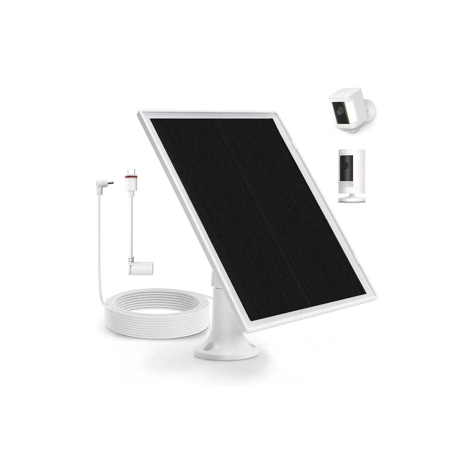 

High Performances 6W 5V Shingled Solar Plate for Security Devices Waterproof Solar Charging Panel Easy to Install 1