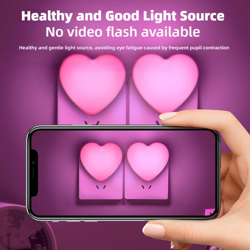 0.5W 100-220V Energy-saving LED Night Light,Lovers Ambient Lights,US/EU Plug Intelligent Light Controlled Sensing Sleep Light