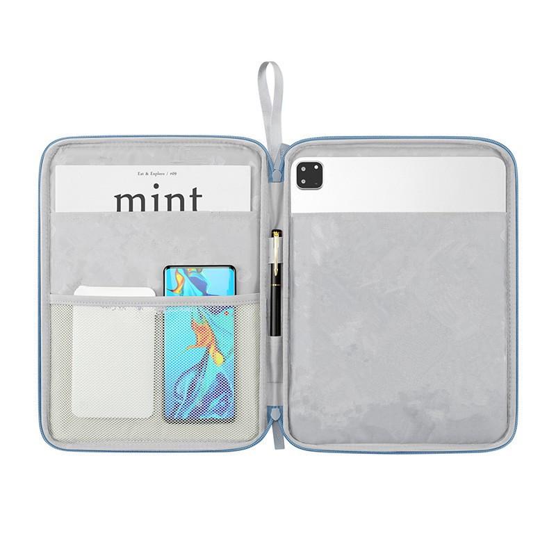 Leather Protective Case for 10-inch Apple & 12-inch Huawei Tablets and Laptops