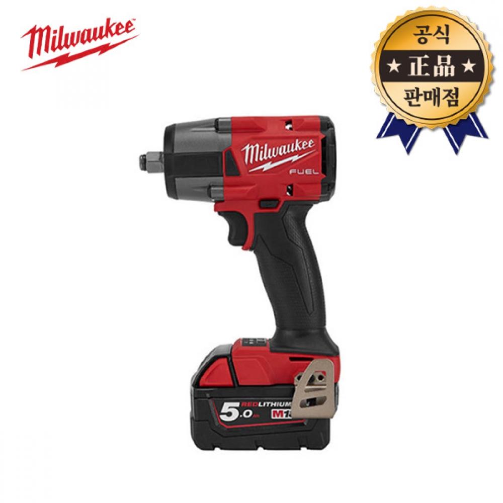 

Динамометрический ключ среднего размера Milwaukee FUEL M18 FMTIW2F12 502X 5,0 Ач 18 В 1 2 дюйма 2 батареи