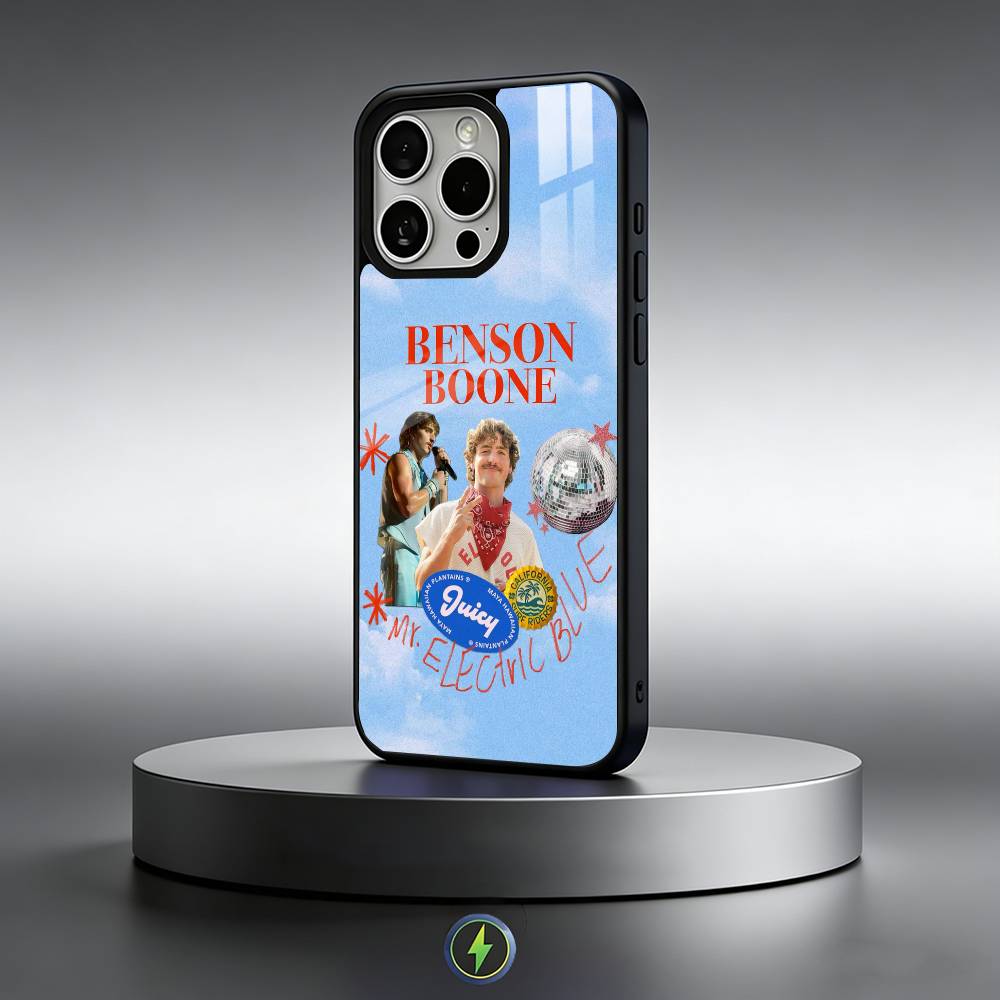 

B-Benson Boone Singer Phone Case For iPhone17,16,15,14,13,12,11 Plus,Pro Max Magnetic For Magsafe Wireless Charging iPhone15