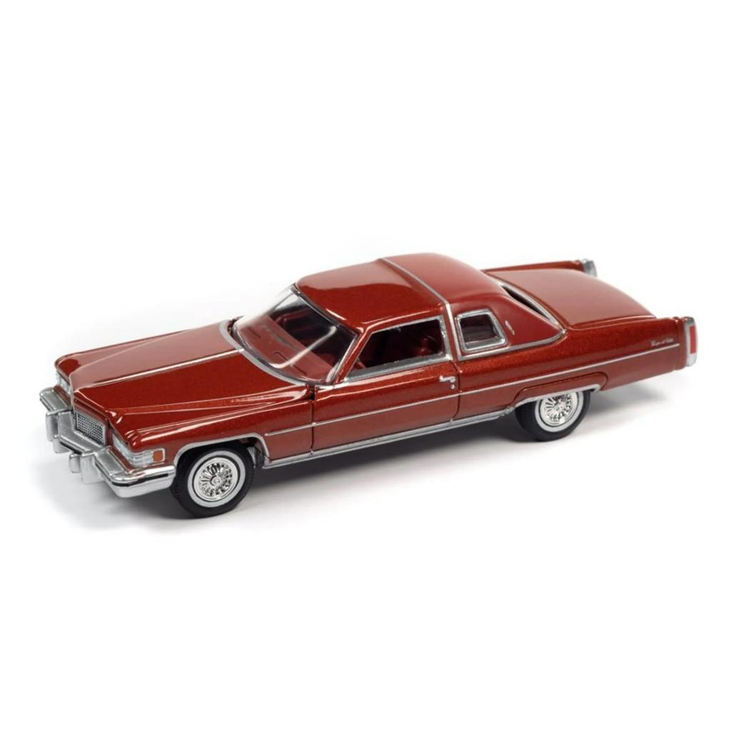 Autoworld Cadillac DeVille Coupe 1957 Red Coupe DeVille Autoworld Diecast Car 1/64 [Used]