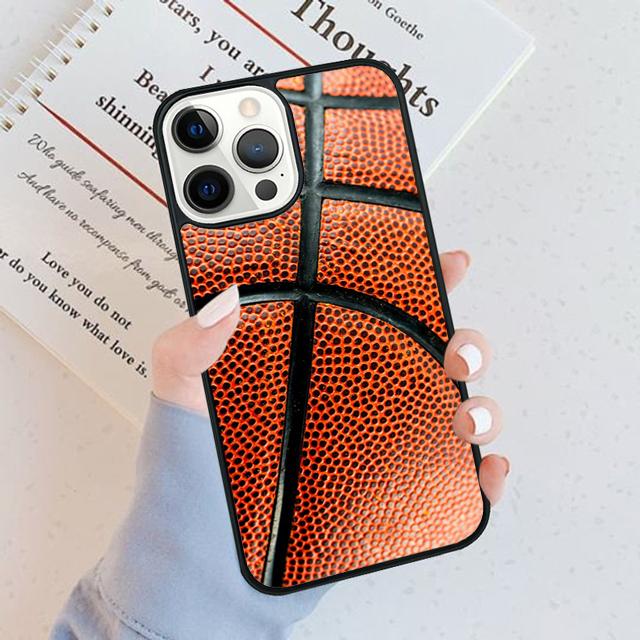Basketball Textured Phone Case Cover For iPhone 17 Air 16 15 14 Plus Apple 16 11 12 13 Pro Max Coque