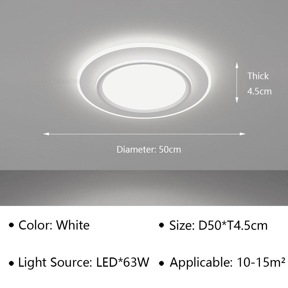 Modern LED Ceiling  Chandelier Lamp For Living Dining Room Bedroom Kitchen Aisle Home Decoration Indoor Lighting Fixture Luster