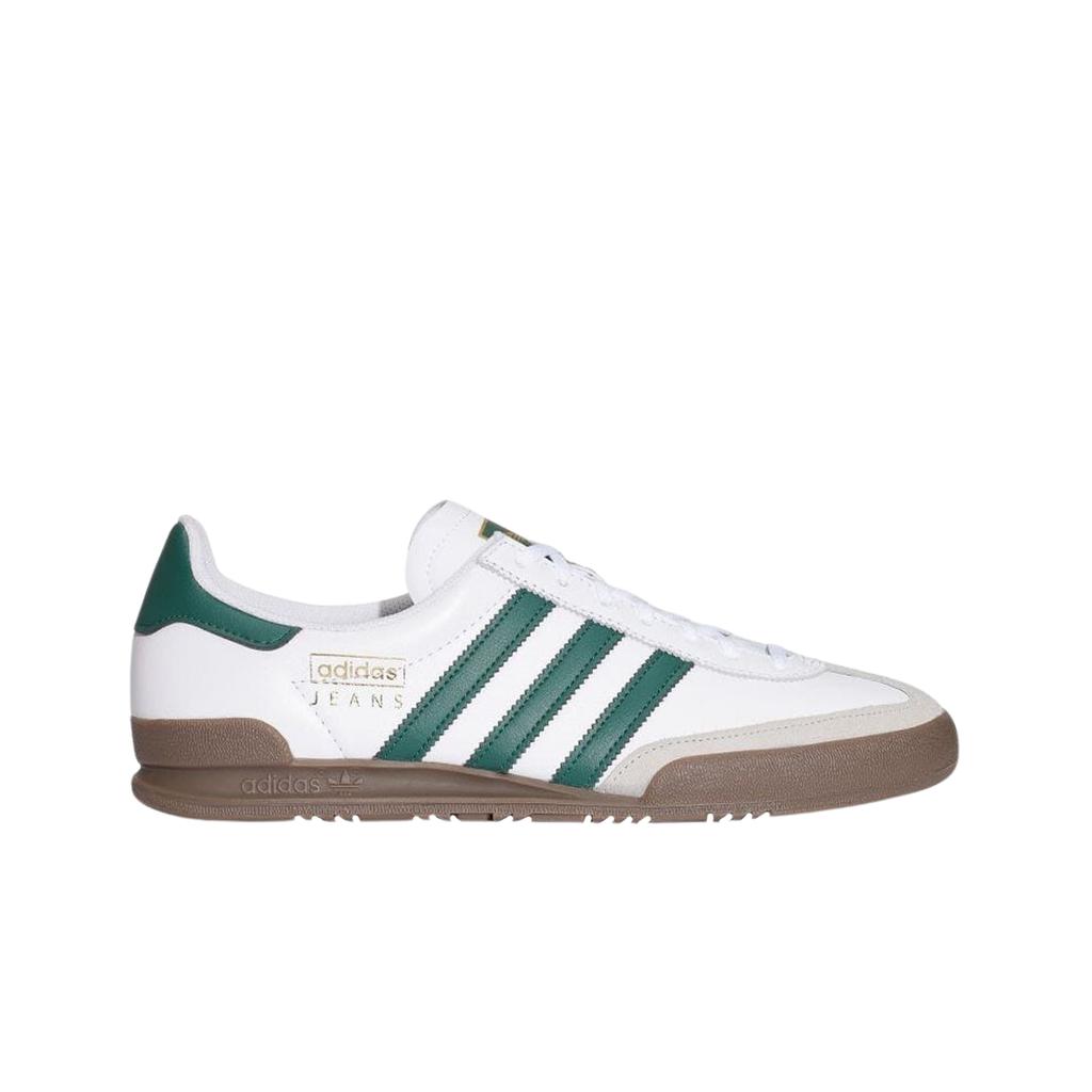 Adidas Jeans Cloud White Collegiate Green Gum