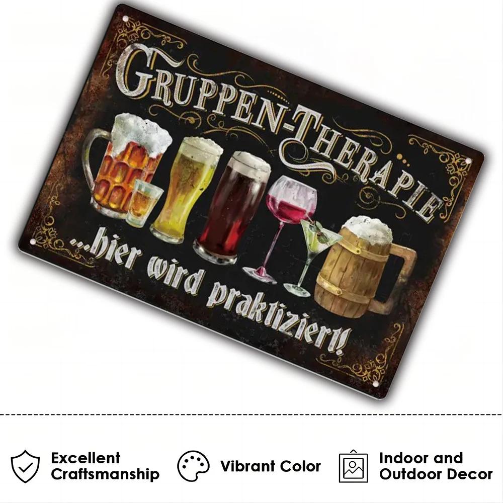 1pc Vintage beer Metal Tin Sign , Vintage Plaque Decor, Wall Art Decor, For Room Decor, Home Decor, Restaurant Decor, Bar Decor,