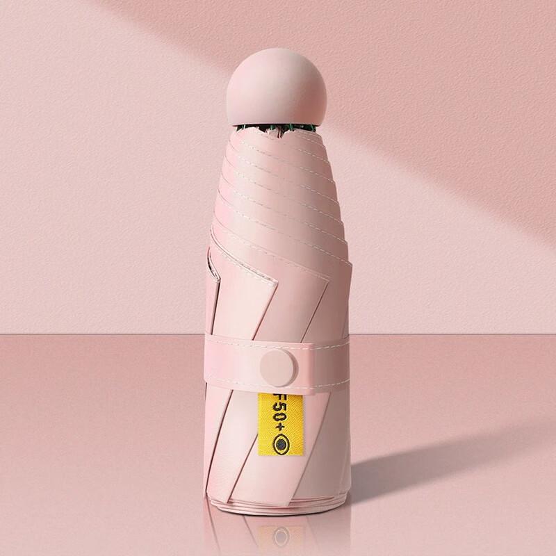 Capsule UV Protection Folding Umbrella