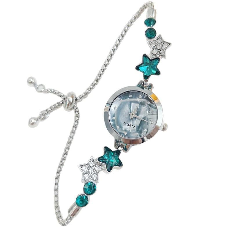 Stjernebesat Dameur Ur Niche Let Luksus Høj Værdi Pige Armbåndsur
