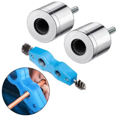 Kupferrohrreinigungsbürste für Bohrmaschine 15mm/22mm Metallrohrreinigungsbürste Batteriereinigungsbürste für Bohrmaschinenreinigung