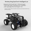 Acrylic 4WD Robot Car Motor Ackerman Omnidirectional Tracking Chassis  For Arduino STM32 ESP32 Programmable Robot Car DIY Kit