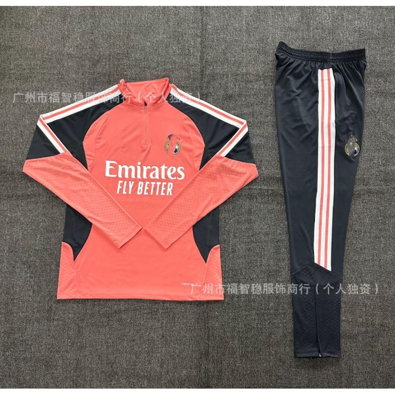 2026-2027 Football Training Suit Set Men Women Unisex Long Sleeve Sports Tracksuit Arsenal Barcelona Real Madrid Inter Milan